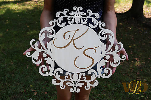 Dekorácie - Monogram - 9784916_