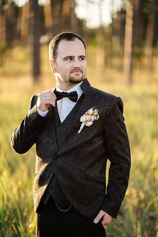 Pierko pre ženícha "vánok na duši"