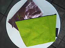 Taštičky - Papírová kosmetická taštička // green - 9787616_