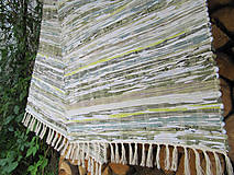 Úžitkový textil - koberec tkaný ,,Hráškový,, 70x 200cm - 9793632_