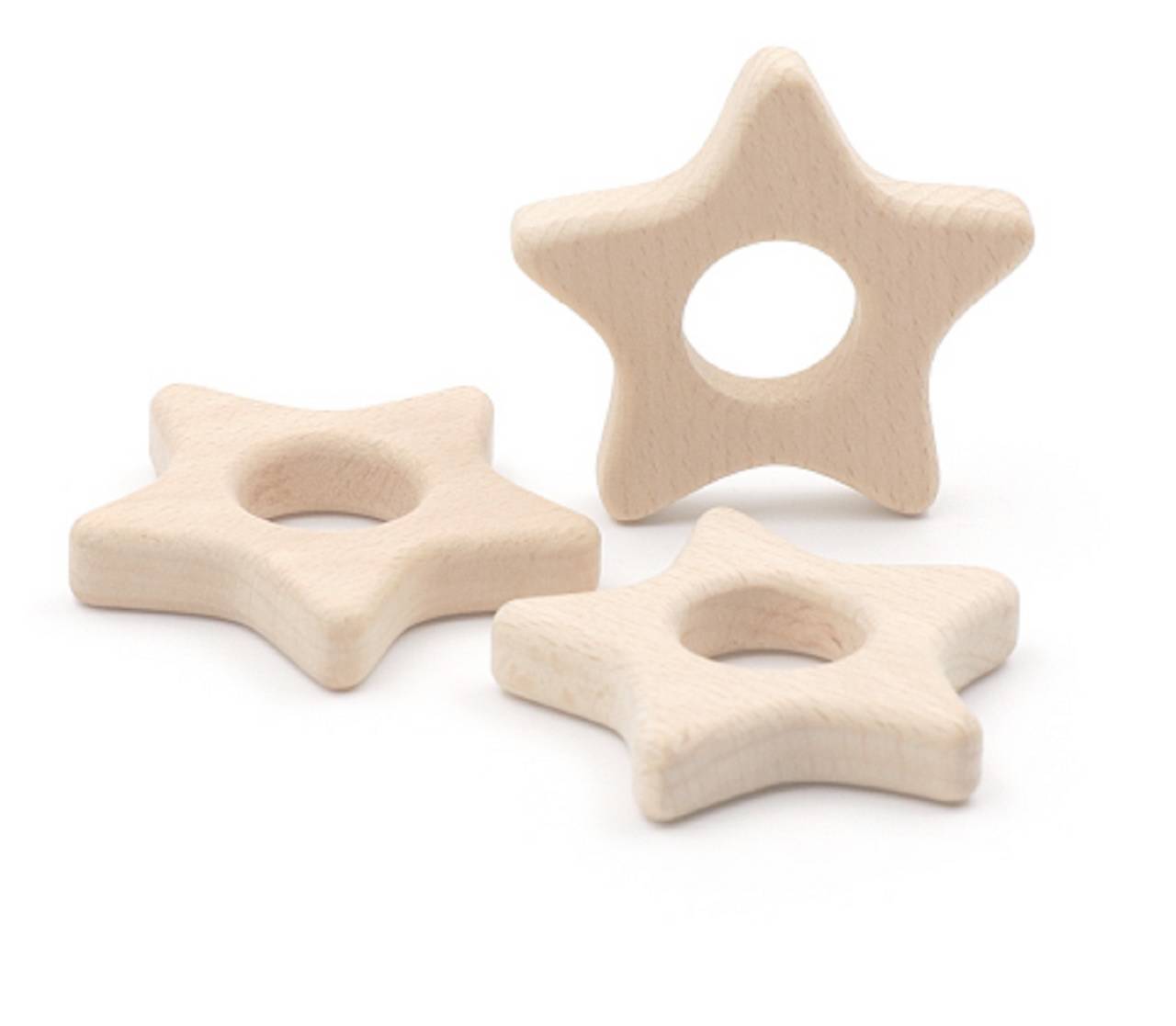 DZ101 Drevená hviezdička 5,6 cm