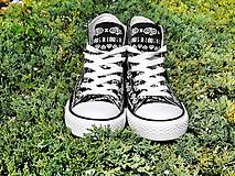 Ponožky, pančuchy, obuv - Čičmany tančiboty svietiace  (43) - 9800585_