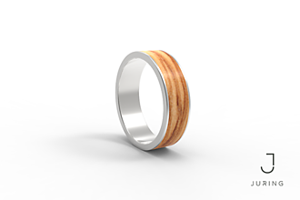 Prstene - Strieborný prsteň JURING Classic Oliva - 9804475_