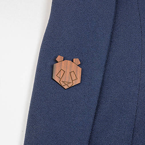 Brošne - Brošňa panda - 9808652_