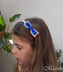 Ozdoby do vlasov - detská čelenka v ľudovom tóne II. - 9809046_