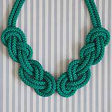 Náhrdelníky - 81. SMARAGDOVÝ ŠPECIÁL #MATILDAMAKES NÁHRDELNÍK - 9814171_