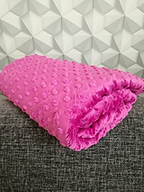 Textil - Minky - CUDDLE DIMPLE® Raspberry - 9816171_