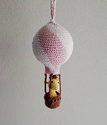 Detské doplnky - Žirafka v balóne - 9820140_