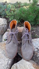 Pánske oblečenie - Hand made pánské topánky z semiš kože - 9828682_