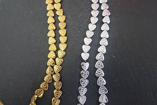 Minerály - Hematit srdiečko DK 8mm - 9833961_