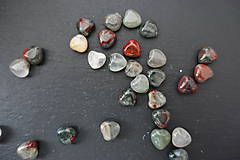 Minerály - Achát indiánsky srdiečko (oh) 10x10 - 9842903_