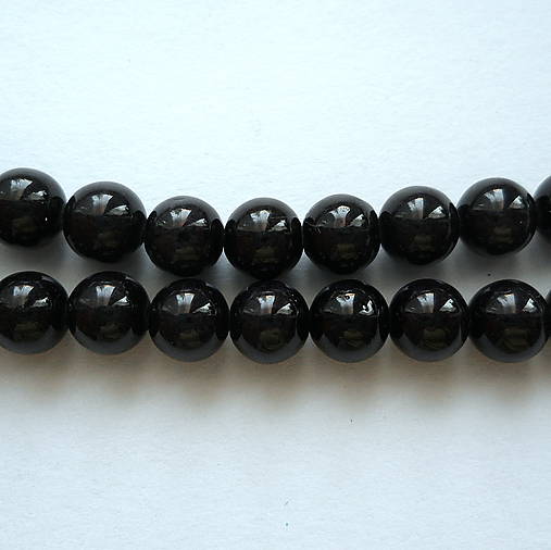 MARBLE kameň 6mm-1ks (čierna)