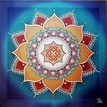 Obrazy - Mandala...Harmónia lásky a rodinnej súdržnosti - 9852079_