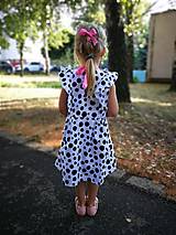 Detské oblečenie - Šaty s volánmi - 9856809_