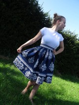 Šaty - Dámske folklorne šaty - 9854672_