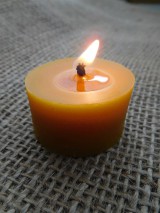 Sviečky - Čajová sviečka ZERO WASTE - 9858816_