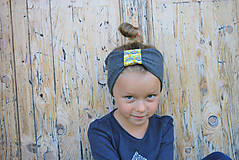 Detské čiapky - ČELENKA - uchokrytka (3-5 rokov (Hanka na foto má 4,5 roka), obvod hlávky cca. 50 cm) - 9861333_