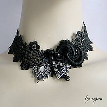 Náhrdelníky - Gotický náhrdelník - 9865781_