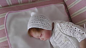 Detské čiapky - Čiapka pre novorodenca 10 - 9866180_