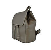 Batohy - Moderný kožený ruksak z pravej hovädzej kože v hnedej farbe - 9874901_