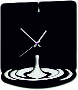 Hodiny - Moderné nástenné hodiny-Slza X0046 (Béžová) - 9878625_