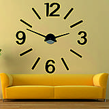 Hodiny - Veľké nástenné hodiny farebné X0067 (Červená) - 9880965_