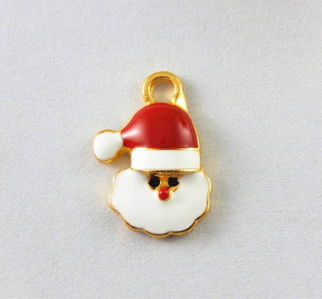 PR172 Prívesok vianočný SANTA CLAUSE 2,0 x 1,2 cm
