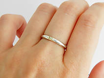 Prstene - 585/1000 zlaté snubné obrúčky Infinity - 9888165_