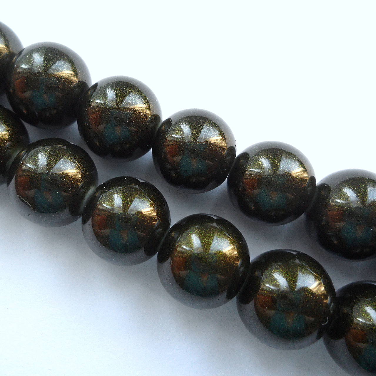 Gold Powder Classic 12mm-1ks (amazon.zelená)