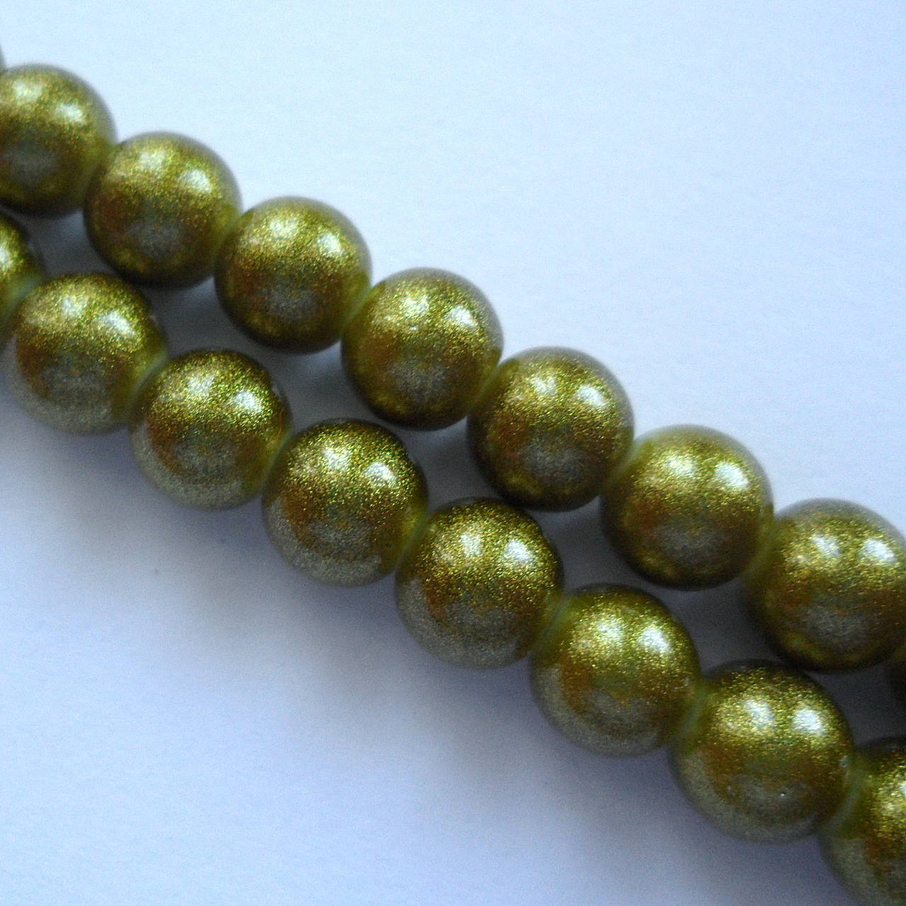 Gold Powder Metallic 8mm-10ks (zelenozlatá)