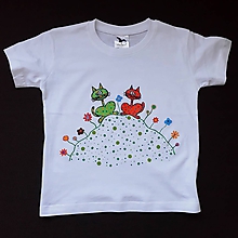 Detské oblečenie - veselé mačičky - 9886236_