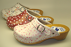 Ponožky, pančuchy, obuv - Dreváky model 6 - 9889826_