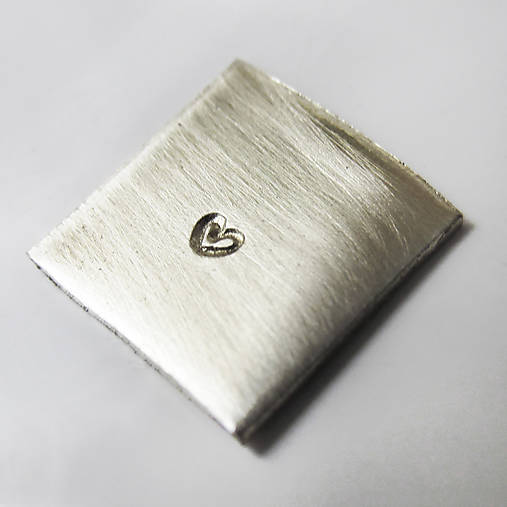 Iné doplnky - Ražba Sada 01 (Srdiečko voľné obrys MINI / 1,5x1,3mm) - 9894177_
