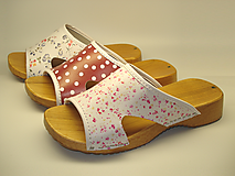 Ponožky, pančuchy, obuv - Dreváky model 2 - 9893242_
