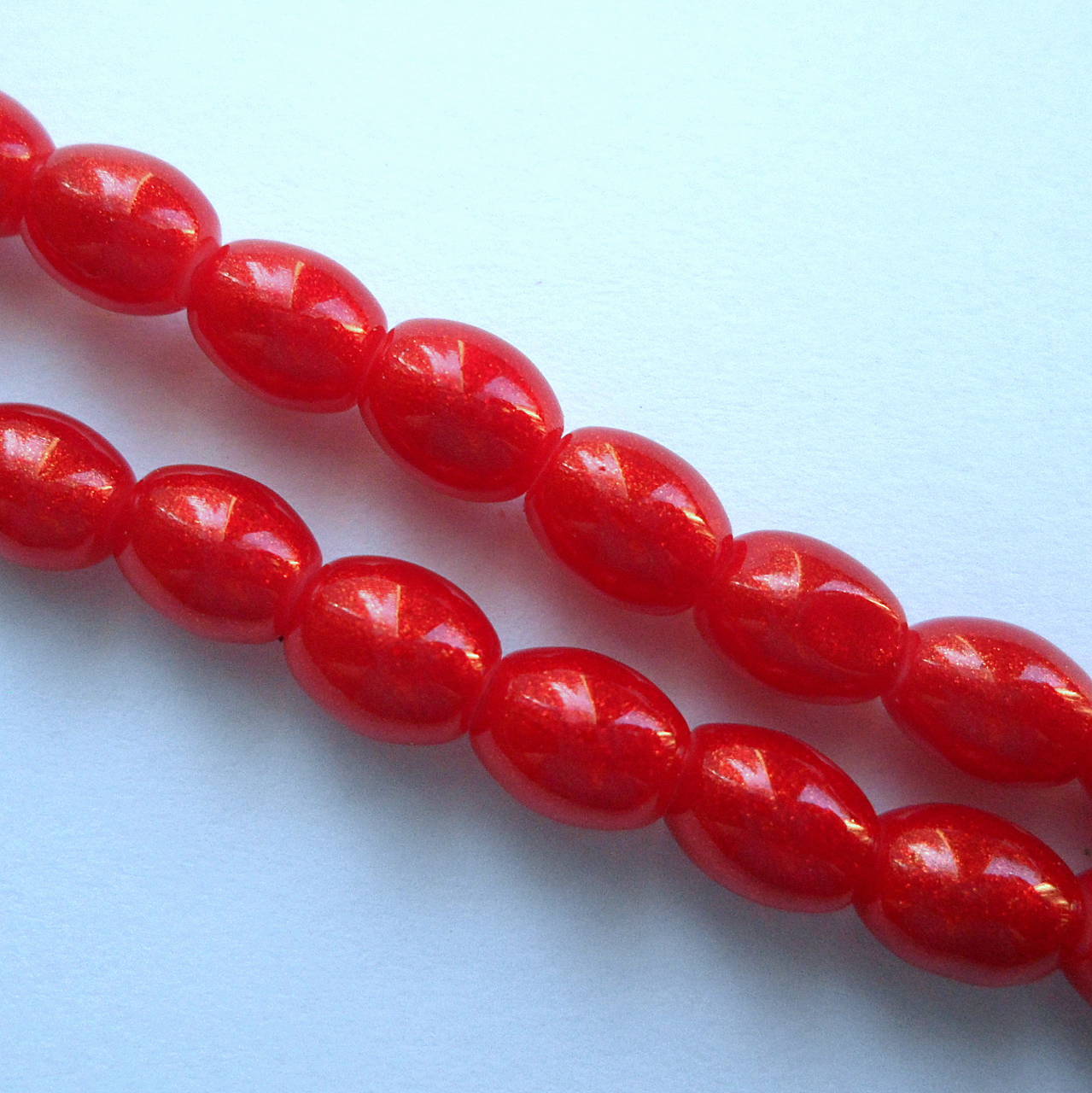 Gold Powder Classic 6x8mm-10ks (červená)