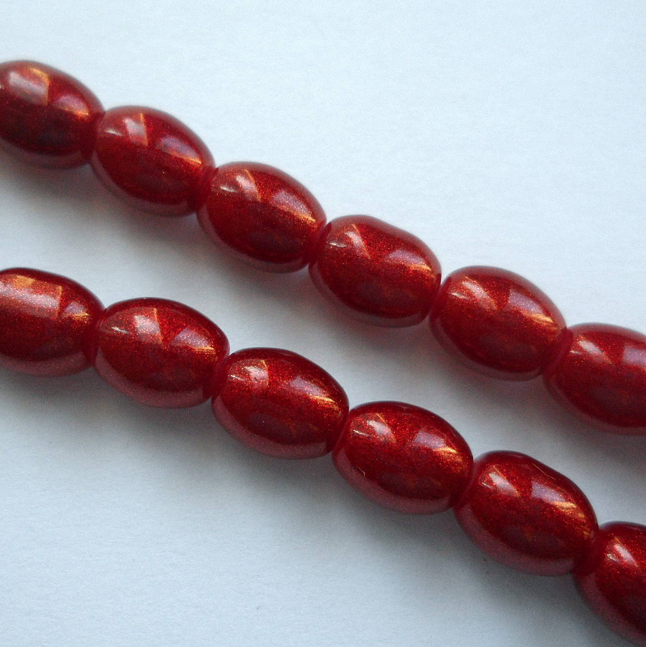 Gold Powder Classic 6x8mm-10ks (bordová)