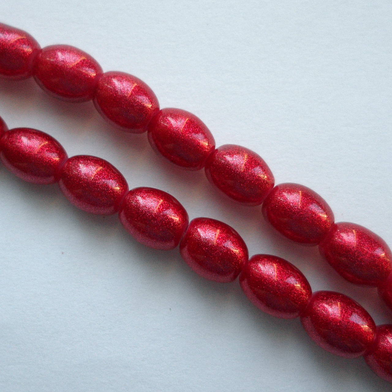 Gold Powder Metallic 6x8mm-10ks (rubínová)