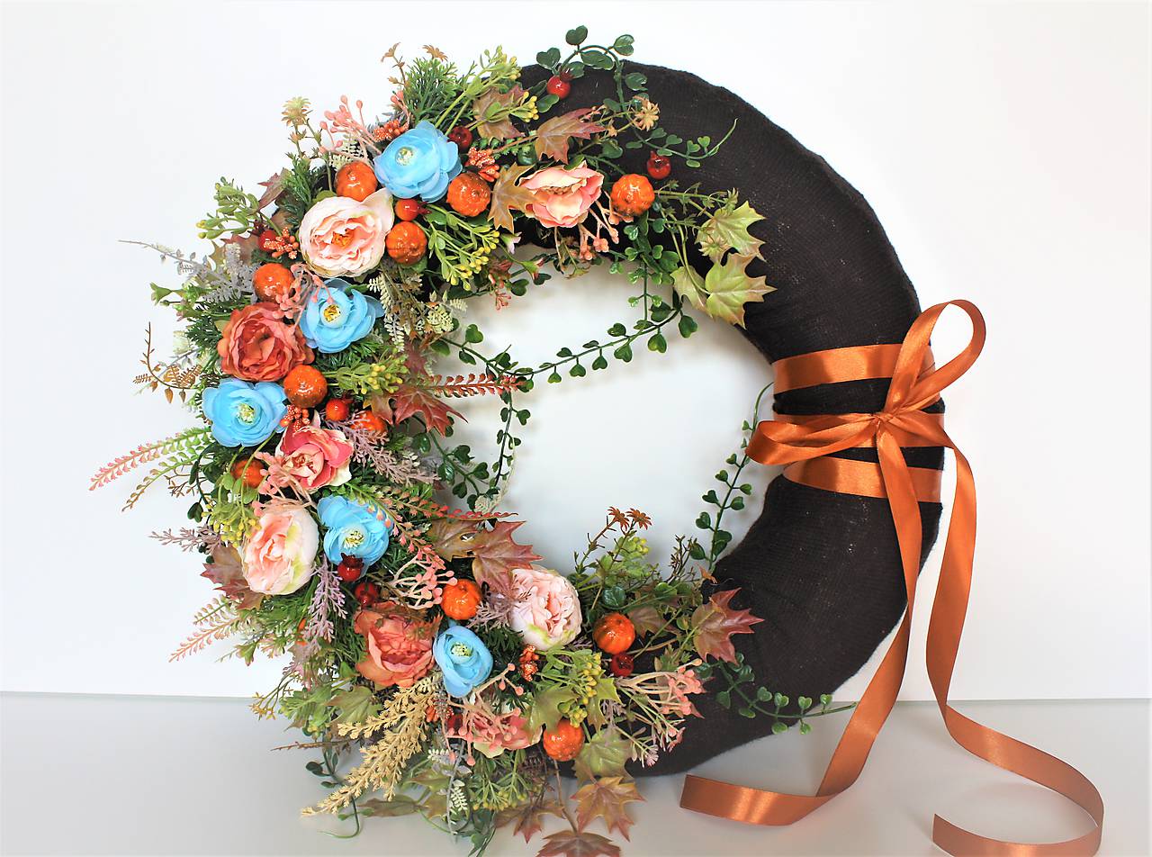 MEGA jesenný veniec 