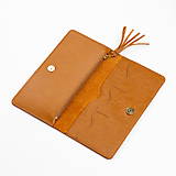 Peňaženky - Dámska kožená peňaženka veľká MARIMA  (Meď/Bronz) - 9903508_