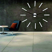 Hodiny - Moderné nástenné hodiny paličky 2D plexi  X0038 - 9903046_