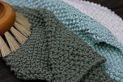 Úžitkový textil - uteráčik / utierka  (Zelená) - 9906582_