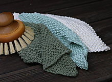 Úžitkový textil - uteráčik / utierka  (Zelená) - 9906584_