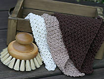 Úžitkový textil - uteráčik / utierka (Béžová) - 9906608_