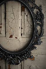 Zrkadlá - Barokové zrkadlo (Čierna) - 9909308_
