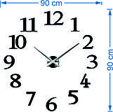 Hodiny - Moderné nástenné hodiny JOLYI FOX Plexi  X0066 (Šedá) - 9911894_