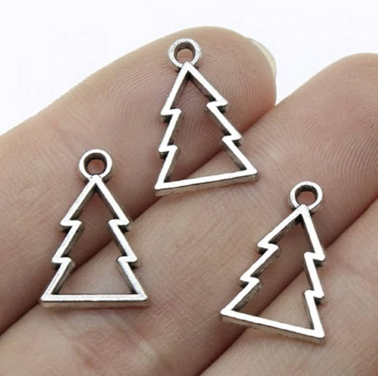 Prívesok vianočný STROMČEK 1,7 x 1,2 cm