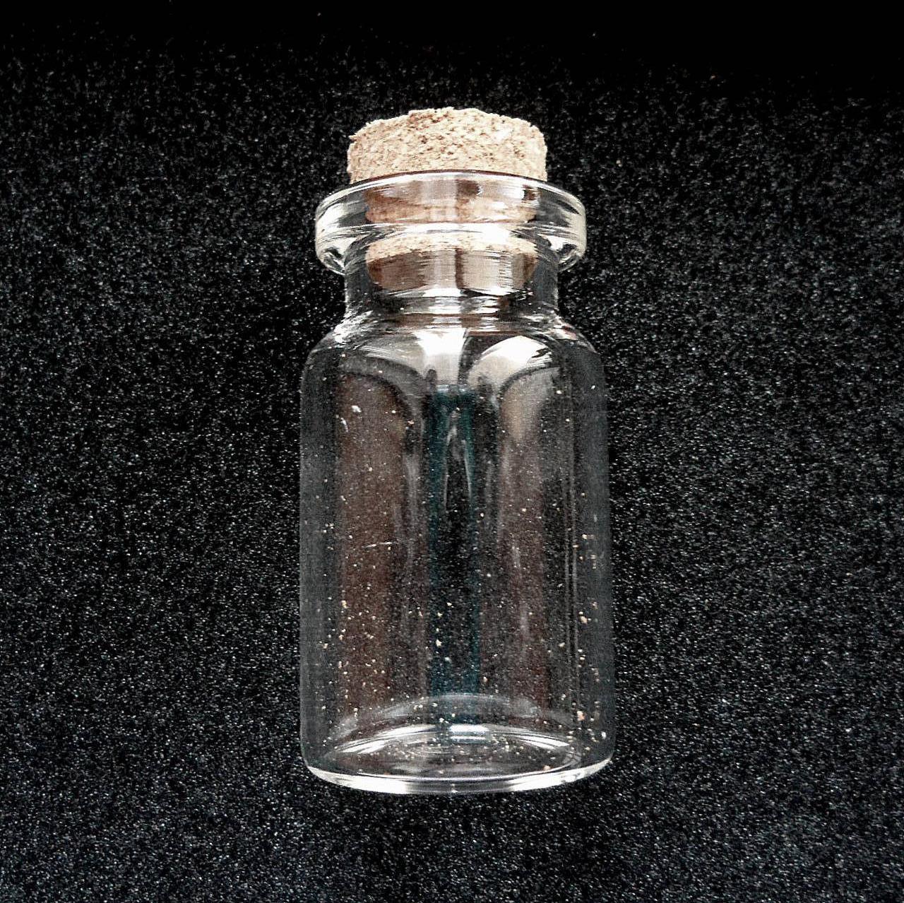 Sklenená fľaštička-1ks