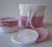 Úžitkový textil - Kozmetické tampóny - sada - 9927271_