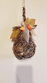 dekorácia "jesenná hruška"