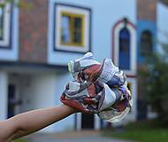  - Veľký maľovaný hodvábny pléd inšpirovaný Hundertwasserom. - 9939044_